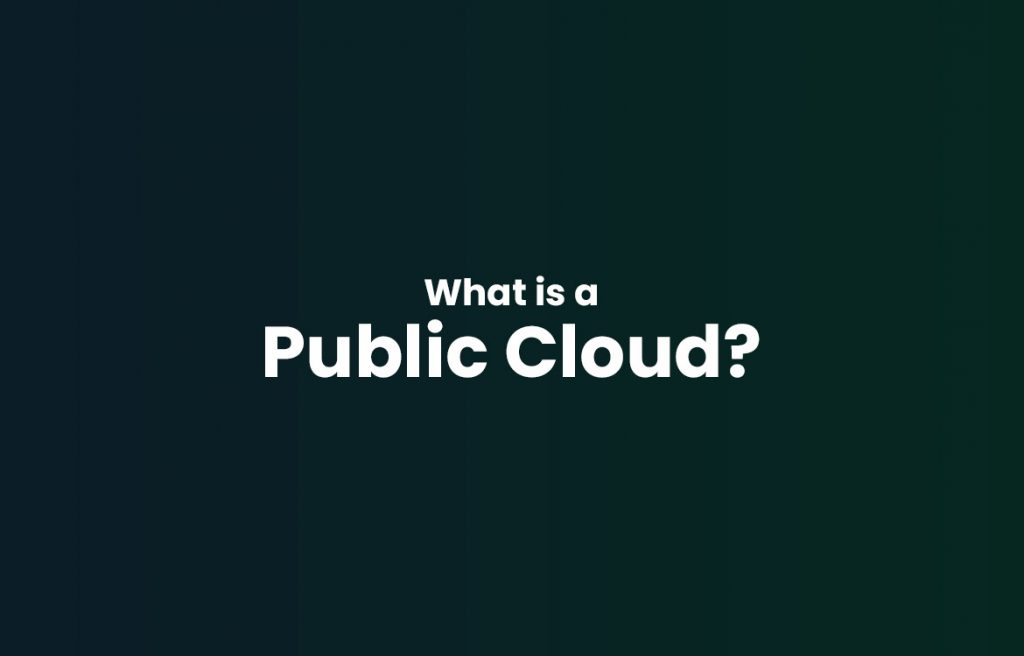 What is a Public Cloud